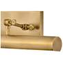 5_Hinkley Stokes 30" Wide Heritage Brass Picture Light more views