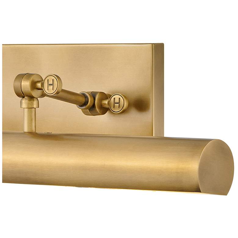 Image 6 Hinkley Stokes 30" Wide Heritage Brass Picture Light more views