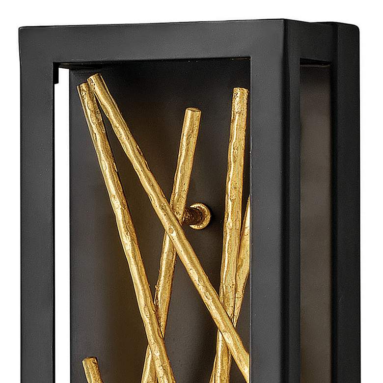 Image 4 Hinkley Styx 36" High Black ADA LED Wall Sconce more views