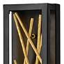 4_Hinkley Styx 36" High Black ADA LED Wall Sconce more views