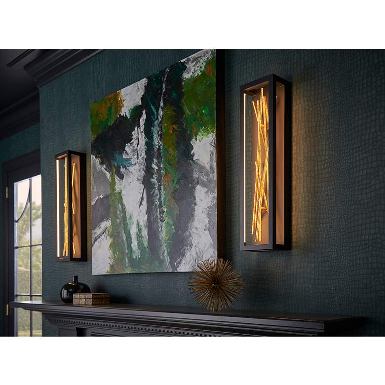 Image 6 Hinkley Styx 36" High Black ADA LED Wall Sconce more views