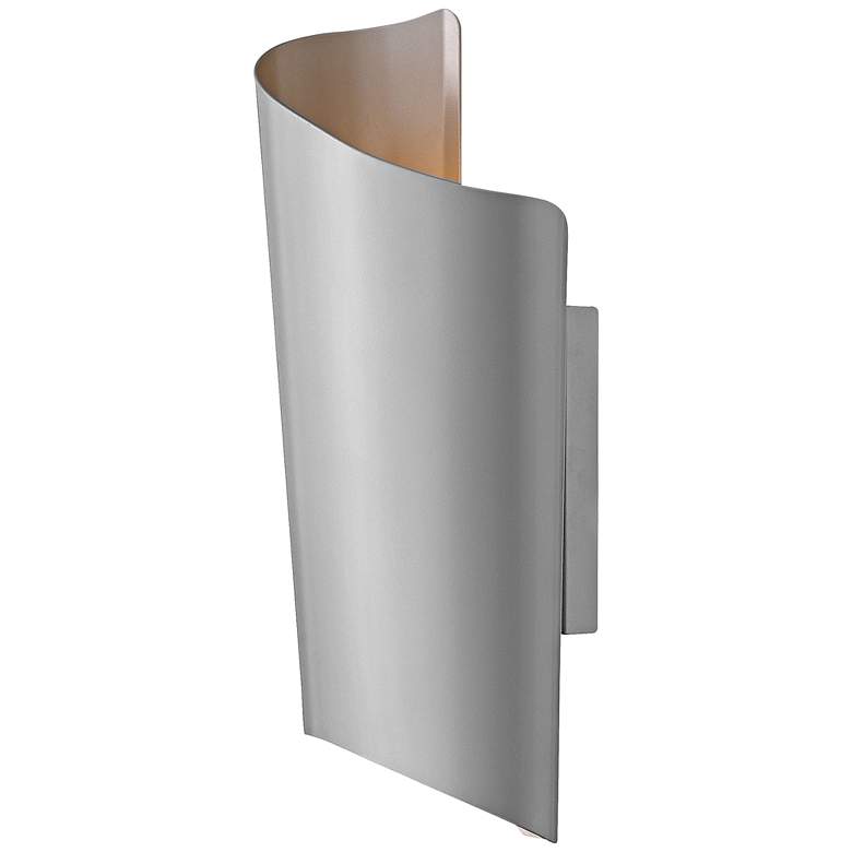 Image 1 Hinkley Surf 19" High Titanium LED Outdoor Wall Light