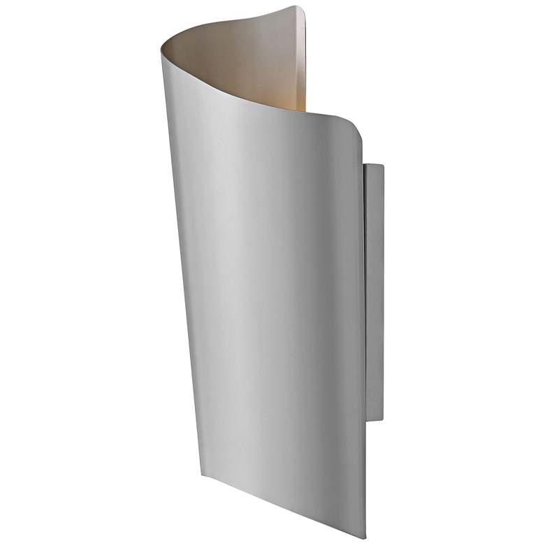 Image 1 Hinkley Surf 24" High Titanium LED Outdoor Wall Light