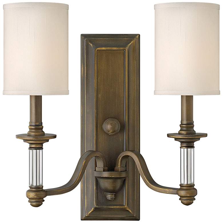 Image 2 Hinkley Sussex 15 3/4 inch High English Bronze Wall Sconce
