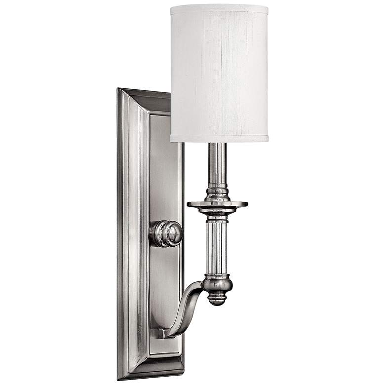Image 2 Hinkley Sussex 17 3/4" High Brushed Nickel Wall Sconce