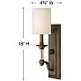 4_Hinkley Sussex 17 3/4" High English Bronze Wall Sconce more views