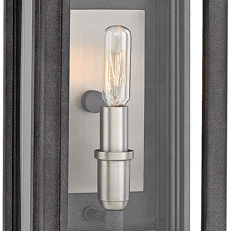 Image 2 Hinkley Sutcliffe 14 inch High Aged Zinc Outdoor Wall Light more views