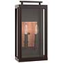 Hinkley Sutcliffe 17" High Oil Rubbed Bronze Outdoor Wall Light