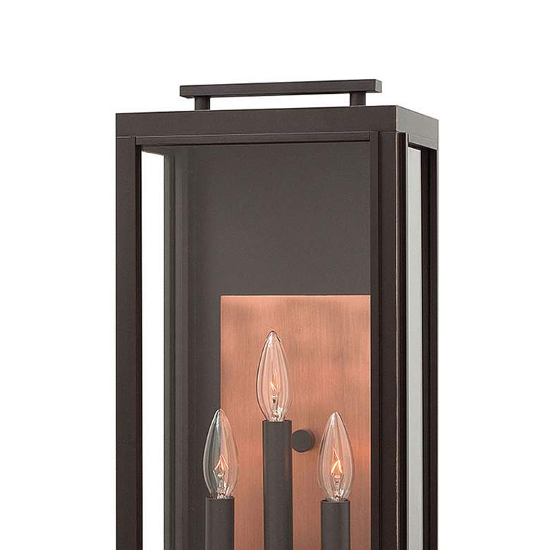 Image 3 Hinkley Sutcliffe 22" High Oil Rubbed Bronze Outdoor Wall Light more views