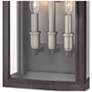 3_Hinkley Sutcliffe 22" High Zinc and Nickel Outdoor Wall Light Lantern more views