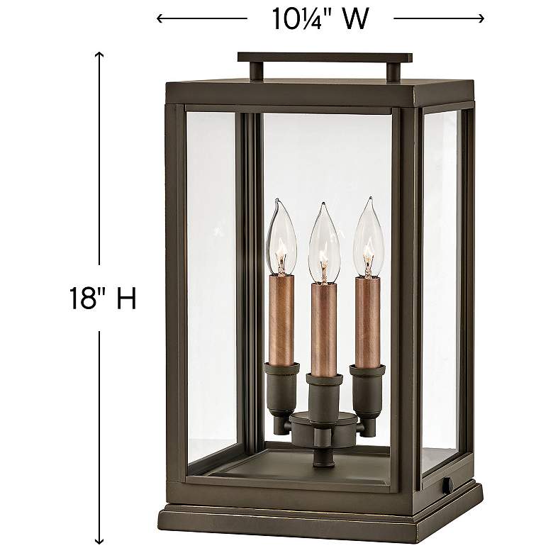 Image 2 Hinkley- Sutcliffe Large Pier Mount Lantern more views