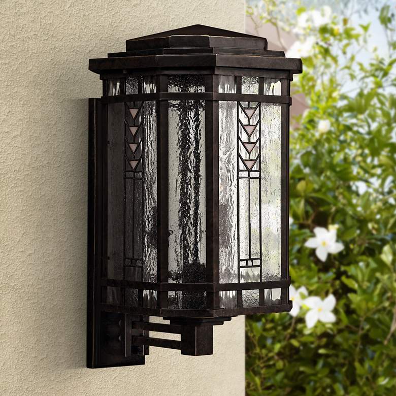 Image 1 Hinkley Tahoe 22 1/2 inch High Regency Bronze Outdoor Wall Light