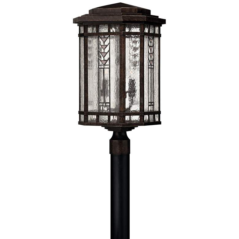Image 1 Hinkley Tahoe 22 1/4" High Regency Bronze Outdoor Post Light