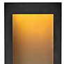 2_Hinkley Taper 15" High Textured Black LED Outdoor Wall Light more views
