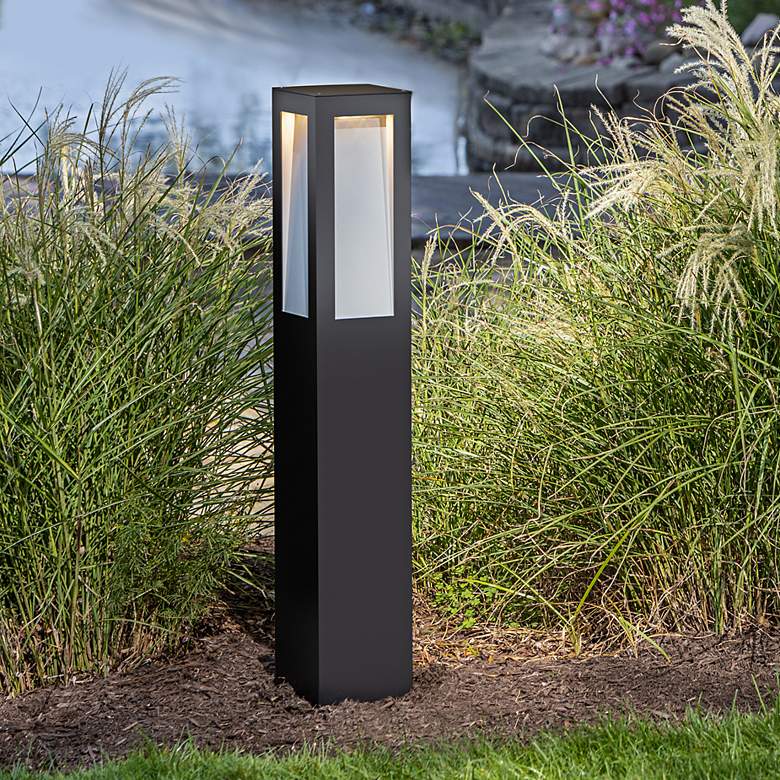 Image 1 Hinkley Taper 36" High Black LED Bollard Light