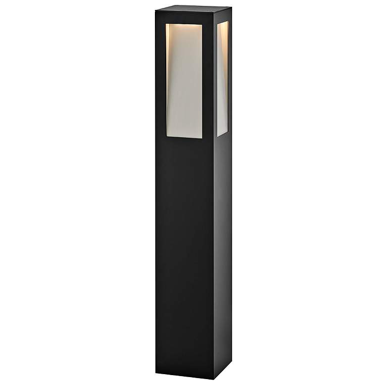 Image 3 Hinkley Taper 36" High Black LED Bollard Light more views