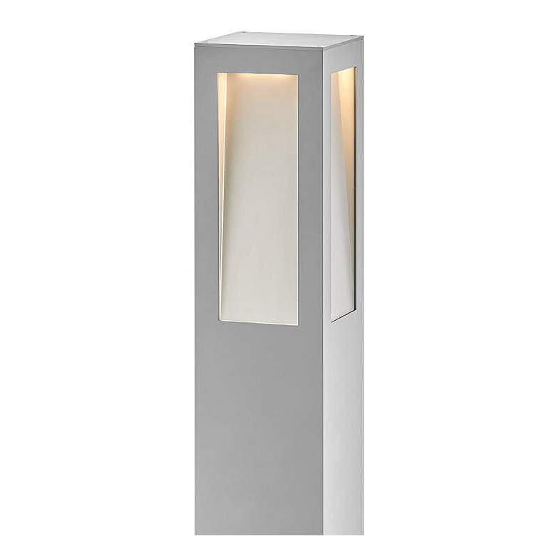 Image 2 Hinkley Taper 36" High Silver Finish Landscape Bollard Path Light more views