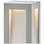 4_Hinkley Taper 36" High Silver Finish Landscape Bollard Path Light more views