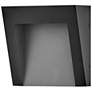 5_Hinkley Taper 7" High Textured Black LED Outdoor Wall Light more views