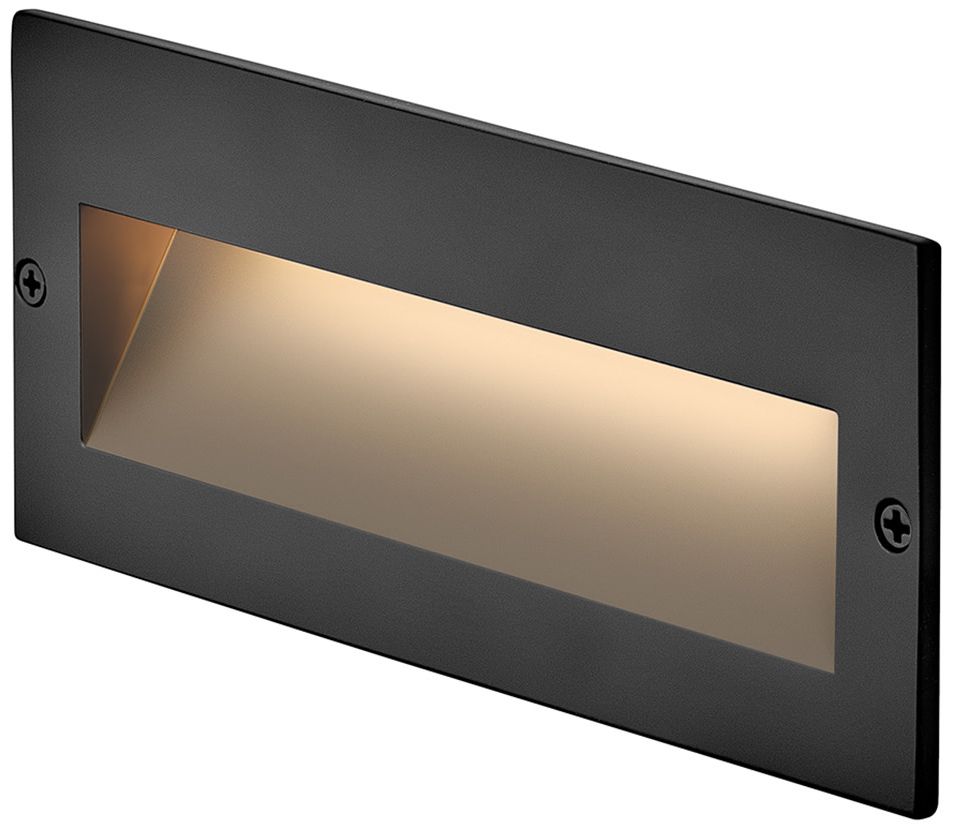Thumbnail3 of Hinkley Taper 8 1/2"W Matte Black LED Landscape Step Light more views