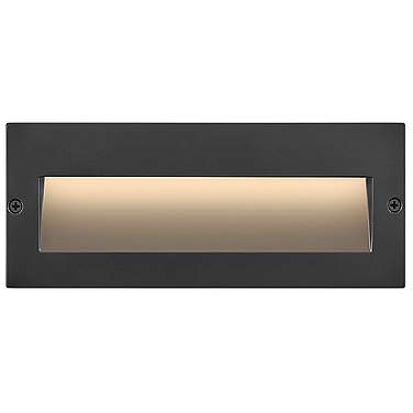 Hinkley Taper 8 1/2"W Matte Black LED Landscape Step Light