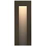 1_Hinkley Taper 8" High Bronze LED Wall Sconce