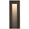 Hinkley Taper 8" High Bronze LED Wall Sconce