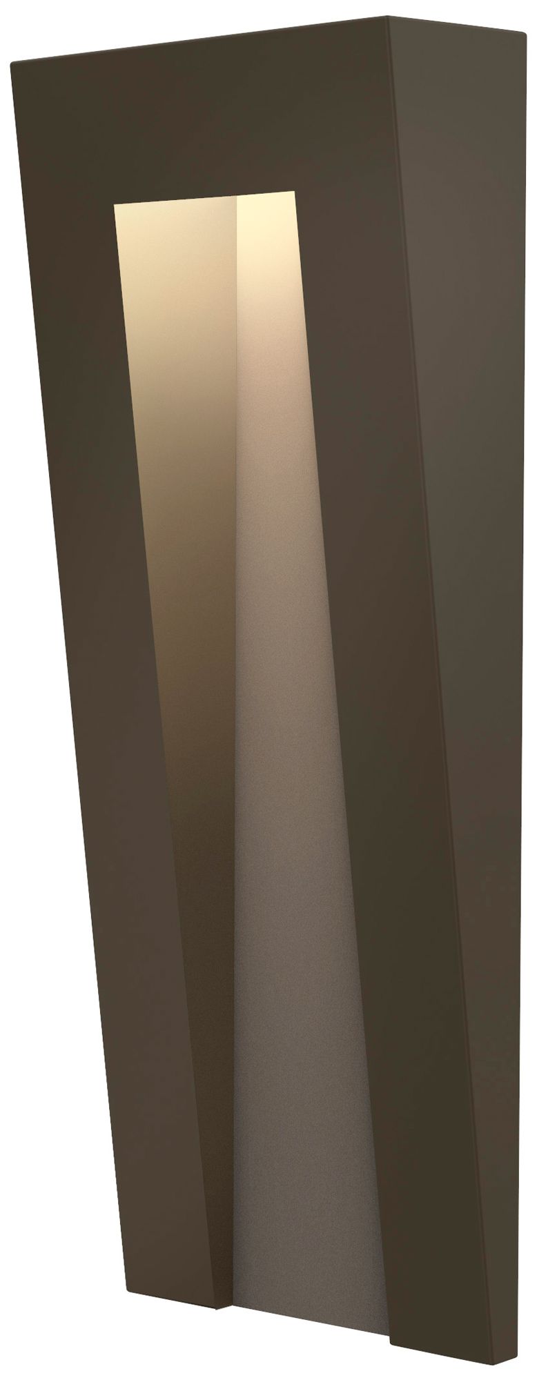 Image 5 Hinkley Taper 8" High Bronze LED Wall Sconce more views