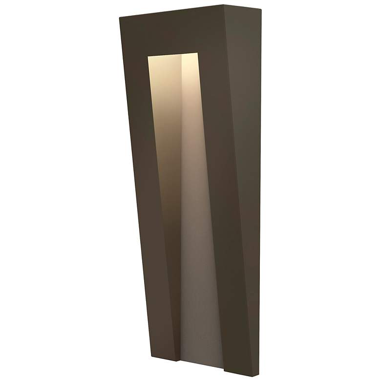 Image 5 Hinkley Taper 8" High Bronze LED Wall Sconce more views