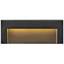 1_Hinkley Taper 8" Wide Satin Black LED Deck Light