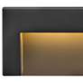 2_Hinkley Taper 8" Wide Satin Black LED Deck Light more views