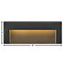 6_Hinkley Taper 8" Wide Satin Black LED Deck Light more views