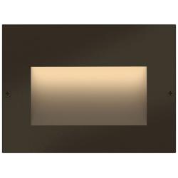 Hinkley Taper Step 4 1/2" Wide Bronze LED Step Light
