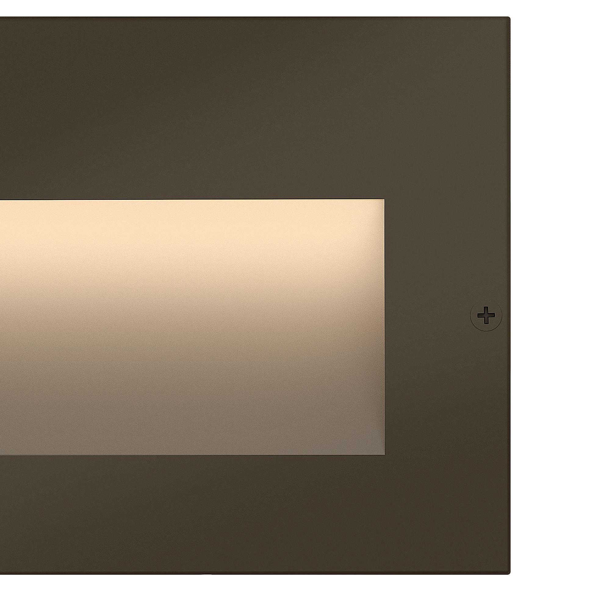 Image 2 Hinkley Taper Step 4 1/2" Wide Bronze LED Step Light more views