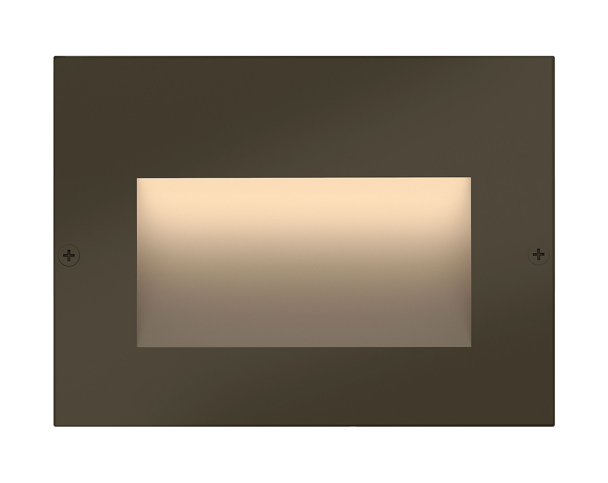 Hinkley Taper Step 4 1/2" Wide Bronze LED Step Light