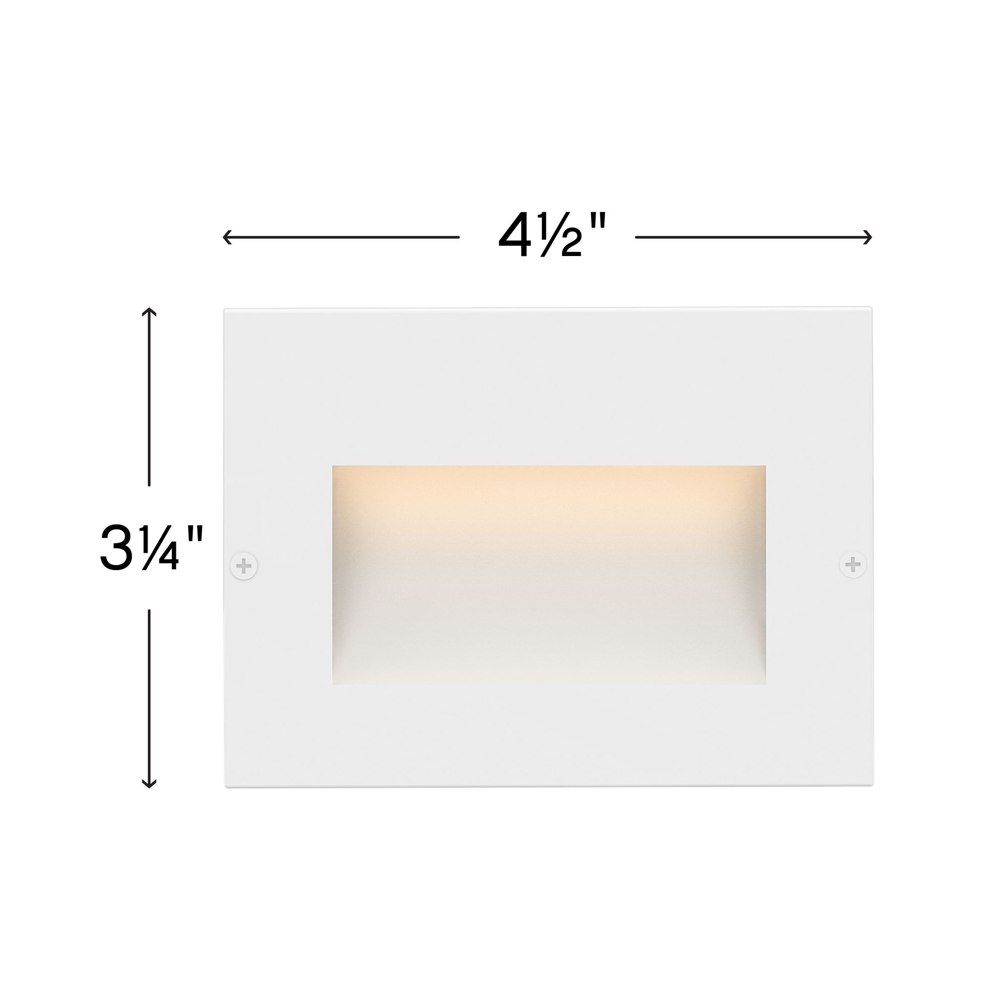 Image 3 Hinkley Taper Step 4 1/2" Wide Satin White LED Step Light more views