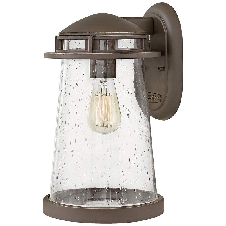 Image 1 Hinkley Tatum 14 1/4"H Oil Rubbed Bronze Outdoor Wall Light