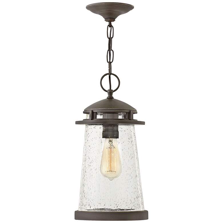 Image 1 Hinkley Tatum 16 inchH Oil Rubbed Bronze Outdoor Hanging Light