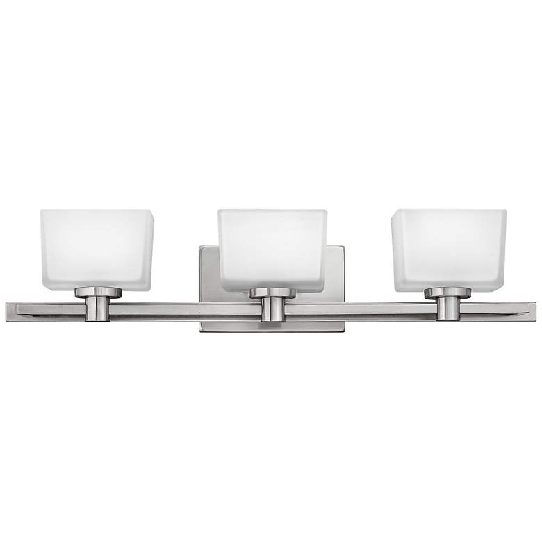 Image 1 Hinkley Taylor 27 1/2" Wide Brushed Nickel Bathroom Light