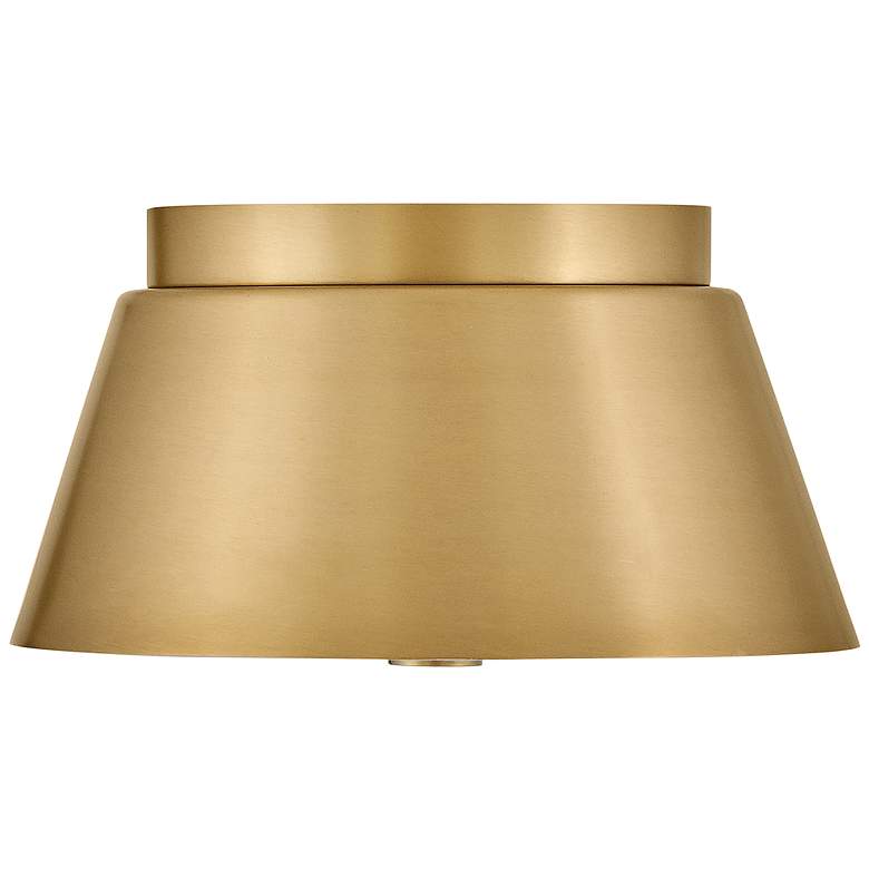 Image 3 Hinkley Tess 10 1/2" Wide Lacquered Brass Ceiling Light more views