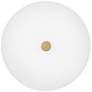 4_Hinkley Tess 10 1/2" Wide Lacquered Brass Ceiling Light more views