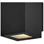4_Hinkley Tetra 8"H Black Rectangular LED Outdoor Wall Light more views