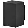 6_Hinkley Tetra 8"H Black Rectangular LED Outdoor Wall Light more views