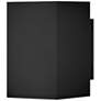 7_Hinkley Tetra 8"H Black Rectangular LED Outdoor Wall Light more views