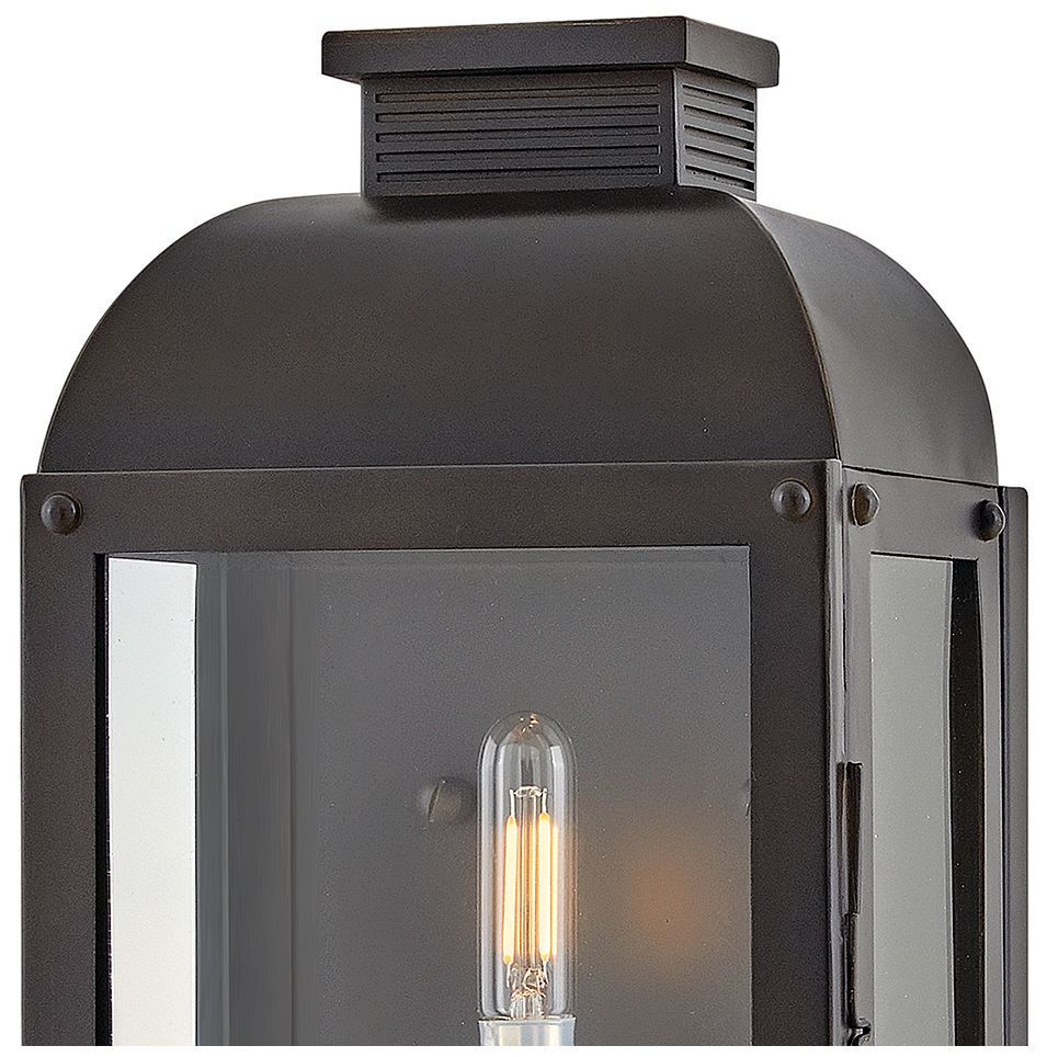 Image 3 Hinkley Tiverton 12"H Dark Oxidized Brass Outdoor Wall Light more views