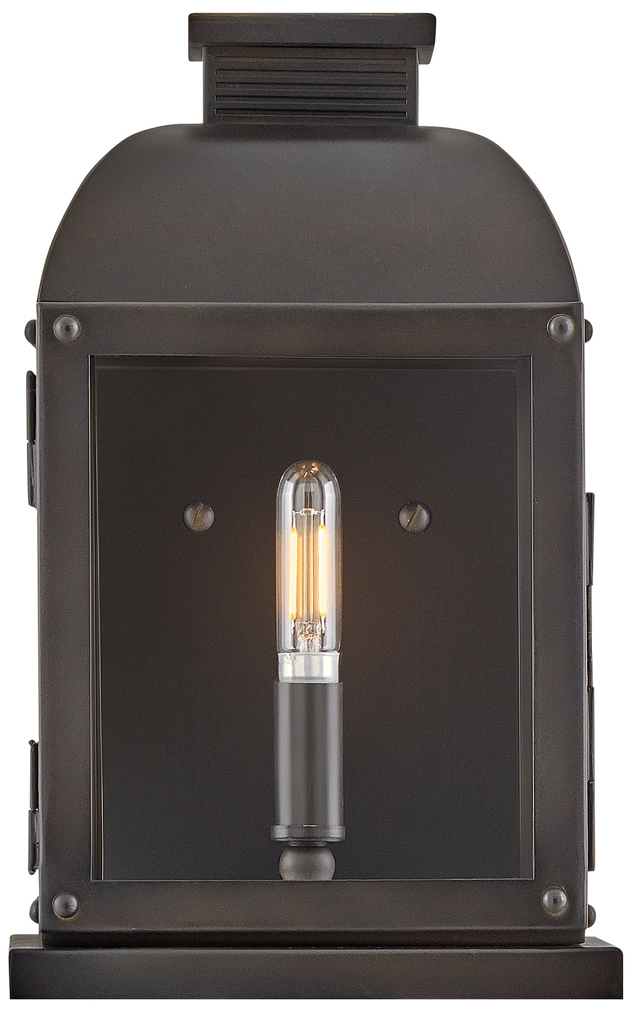 Image 6 Hinkley Tiverton 12"H Dark Oxidized Brass Outdoor Wall Light more views