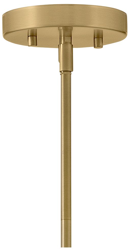 Image 5 Hinkley Tori 14" Wide Lacquered Brass Bell Pendant Light more views