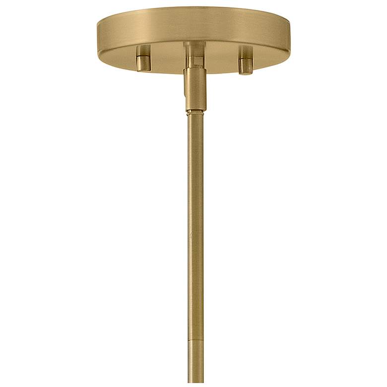 Image 5 Hinkley Tori 14" Wide Lacquered Brass Bell Pendant Light more views