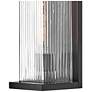 4_Hinkley Torrent 19" High Black Outdoor Wall Light more views