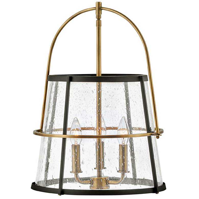 Image 4 Hinkley Tournon 15" Wide Brass Modern Luxe Pendant Light more views